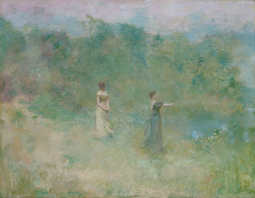 Summer ca 1890 art print by Thomas Wilmer Dewing for $57.95 CAD