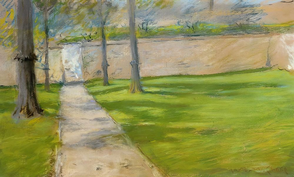 A Bit of Sunlight art print by William Merritt Chase for $57.95 CAD