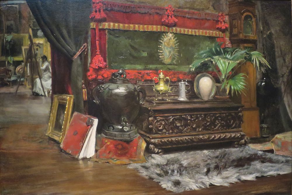 A Corner of My Studio 1895 art print by William Merritt Chase for $57.95 CAD
