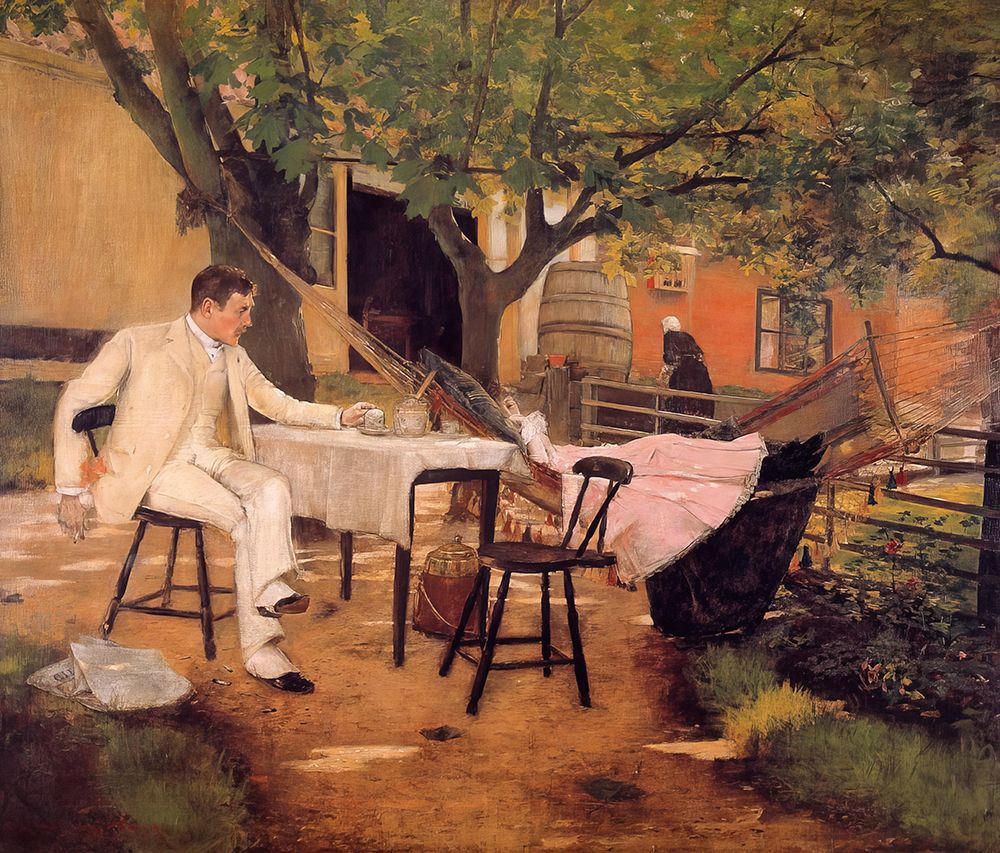 A Sunny Afternoon in Holland 1884 art print by William Merritt Chase for $57.95 CAD
