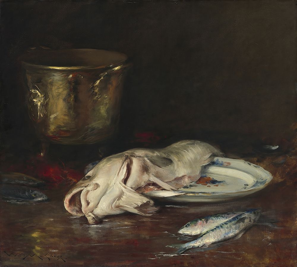 An English Cod 1904 art print by William Merritt Chase for $57.95 CAD