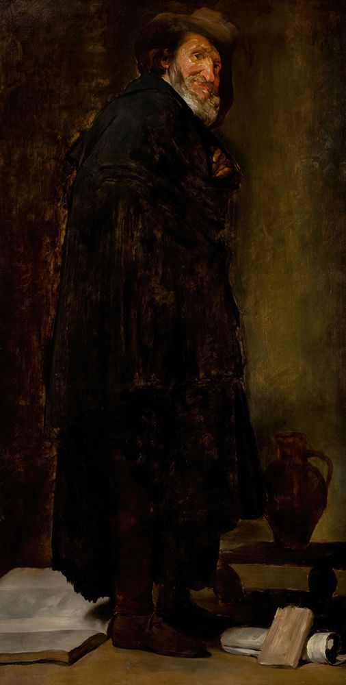 Copy of Velazquez Menippus 1882 art print by William Merritt Chase for $57.95 CAD