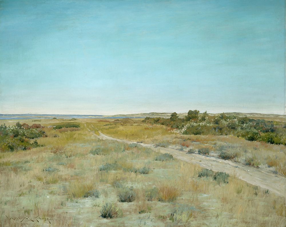 First Touch of Autumn art print by William Merritt Chase for $57.95 CAD