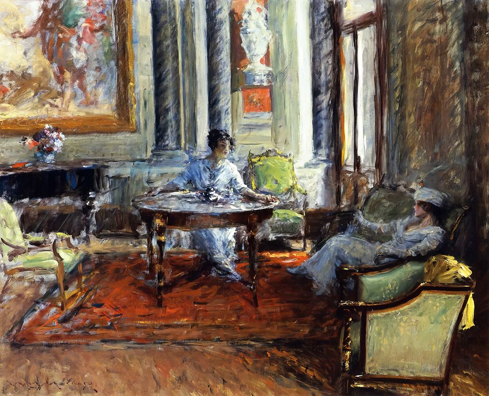Friendly Advice 1913 art print by William Merritt Chase for $57.95 CAD