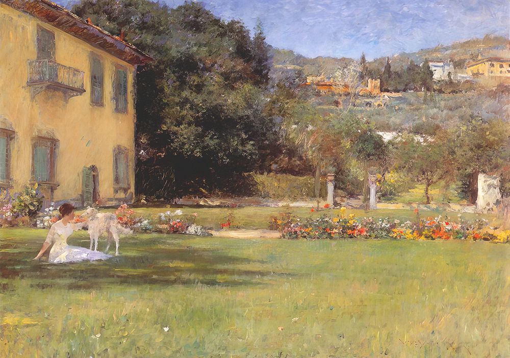Good Friends 1910 art print by William Merritt Chase for $57.95 CAD
