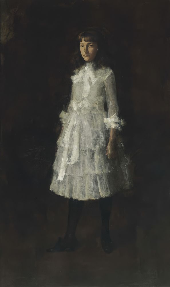 Hattie 1886 art print by William Merritt Chase for $57.95 CAD