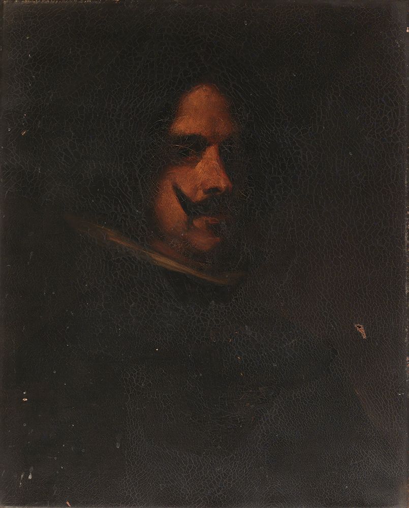 Head of a Man 1879 art print by William Merritt Chase for $57.95 CAD