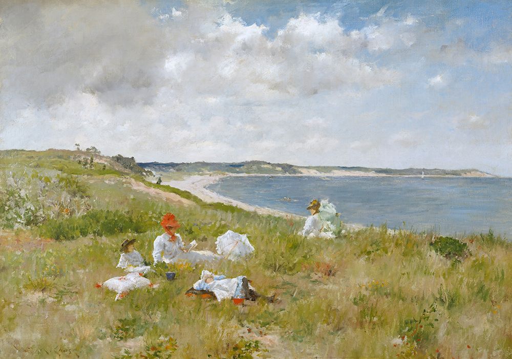 Idle Hours 1894 art print by William Merritt Chase for $57.95 CAD