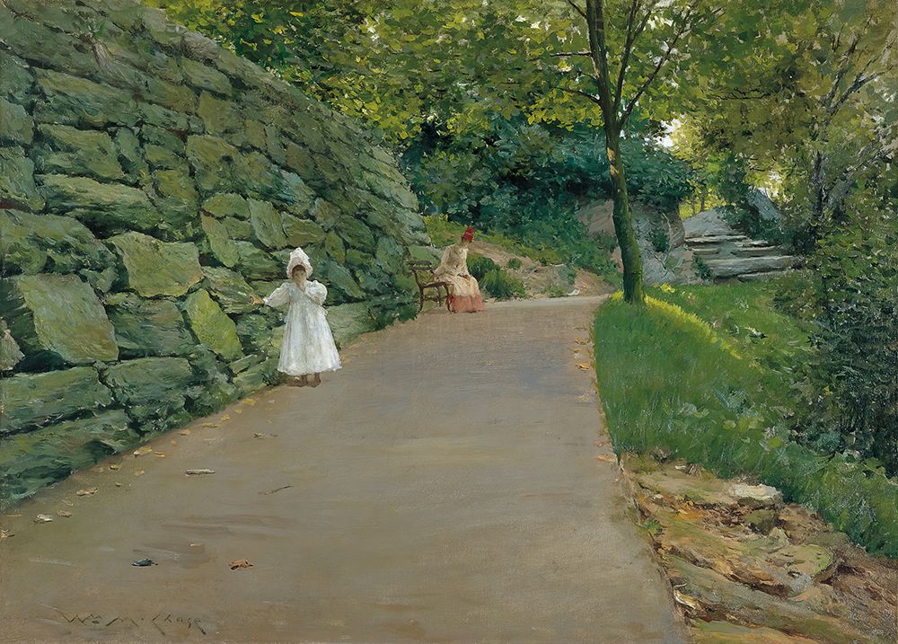 In the Park 1916 art print by William Merritt Chase for $57.95 CAD