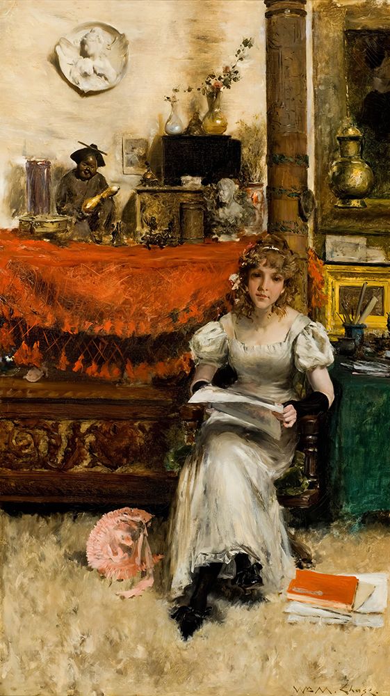 In the Studio 1884 art print by William Merritt Chase for $57.95 CAD