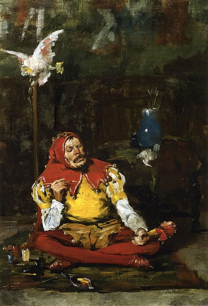 Jester 1875 art print by William Merritt Chase for $57.95 CAD