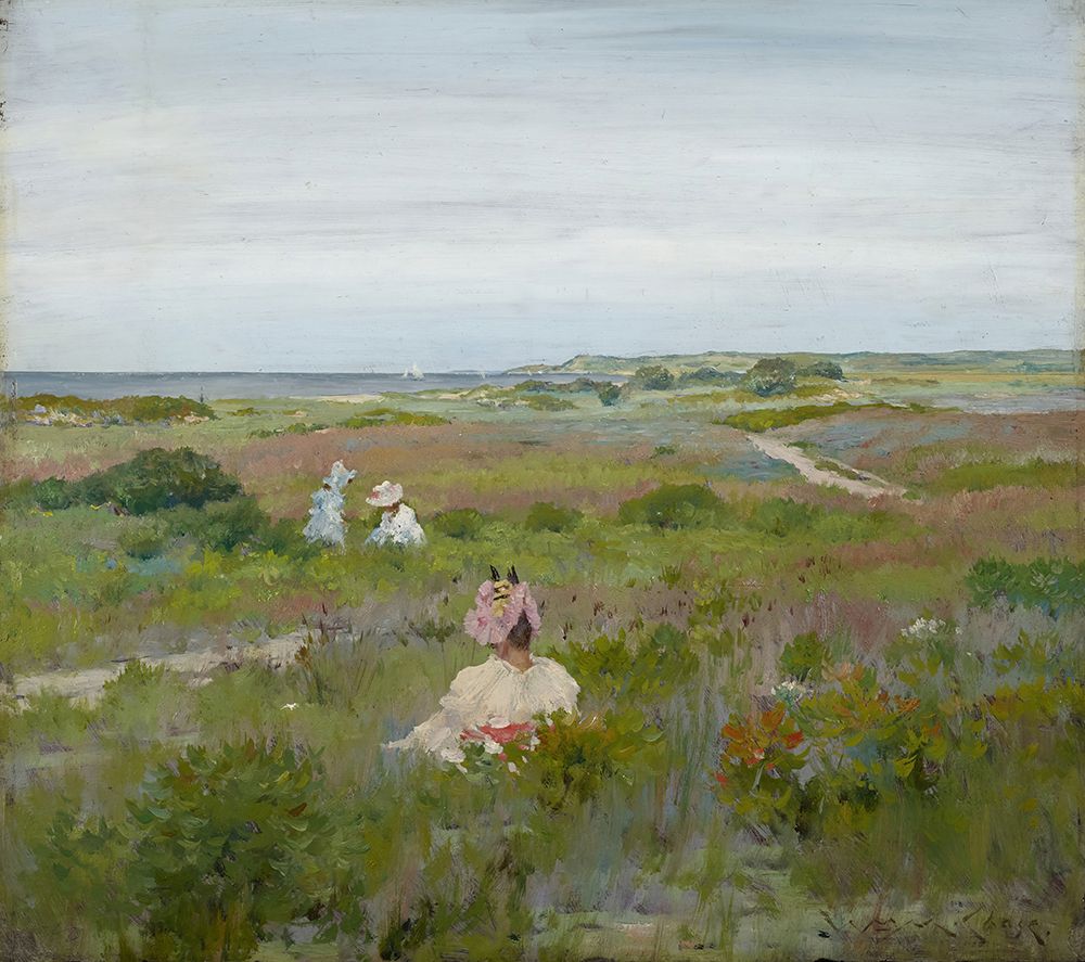 Landscape, Shinnecock, Long Island 1896 art print by William Merritt Chase for $57.95 CAD