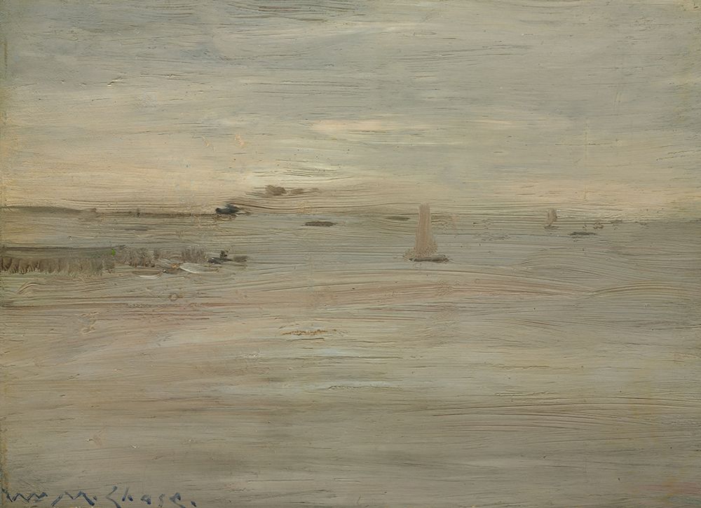 Marine 1888 art print by William Merritt Chase for $57.95 CAD