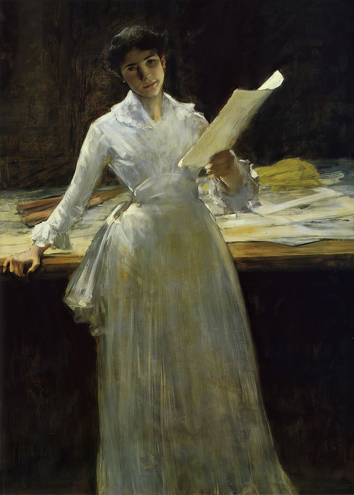 Memories 1885 art print by William Merritt Chase for $57.95 CAD