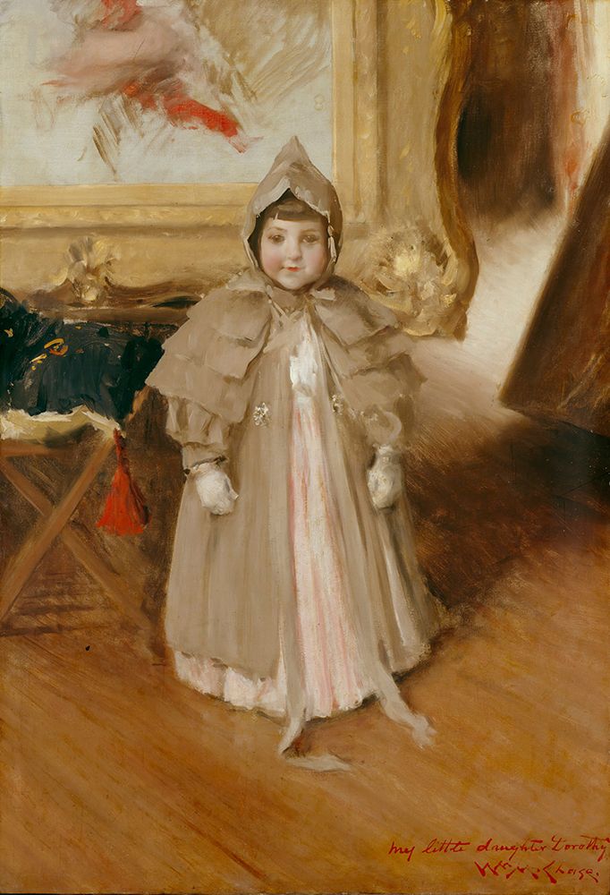 My Little Daughter Dorothy 1894 art print by William Merritt Chase for $57.95 CAD