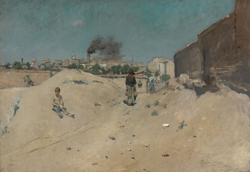 Outskirts of Madrid 1882 art print by William Merritt Chase for $57.95 CAD