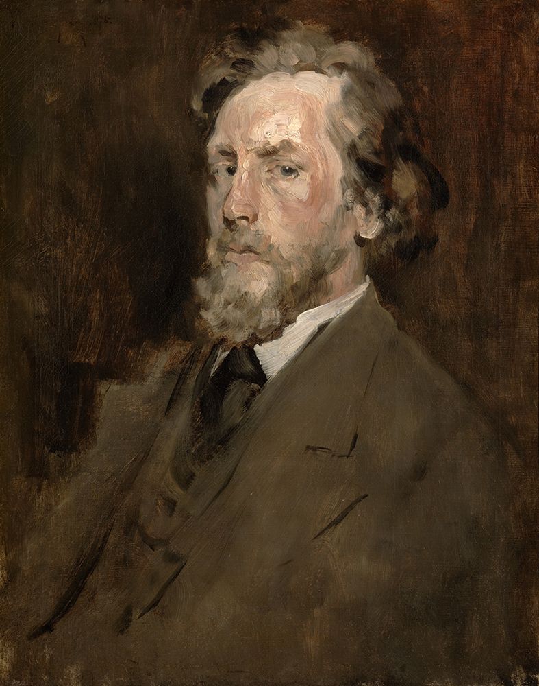 Portrait of a Man 1875 art print by William Merritt Chase for $57.95 CAD
