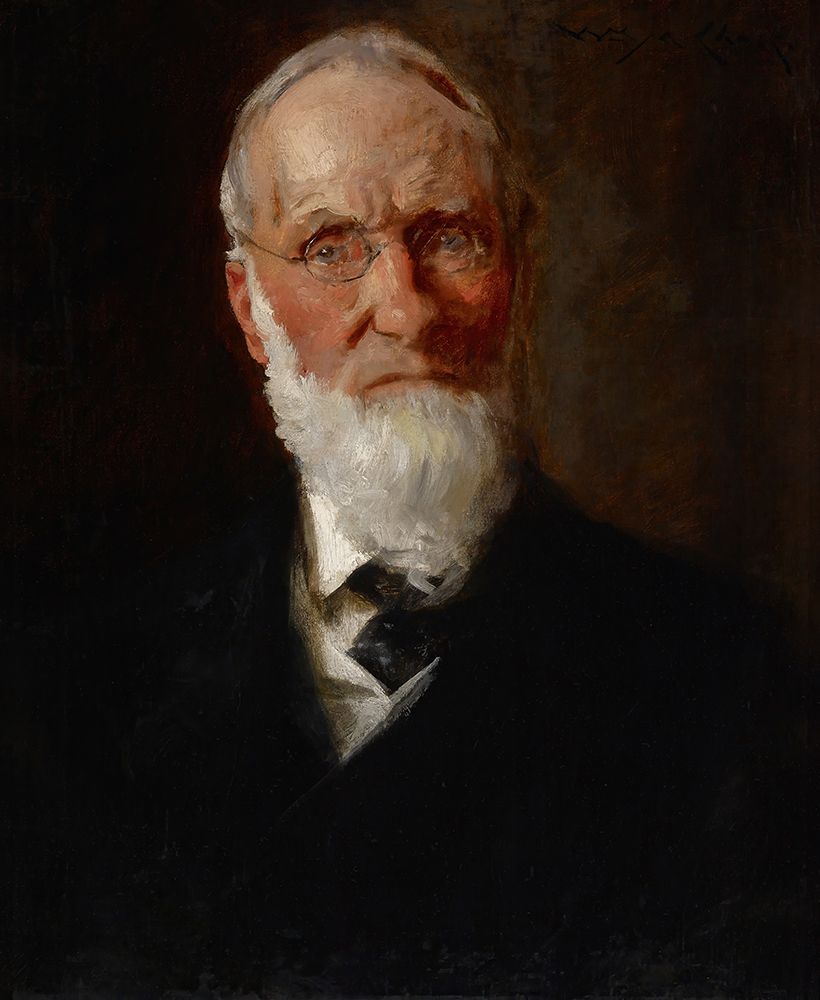 Portrait of My Father, David Hester Chase 1895 art print by William Merritt Chase for $57.95 CAD
