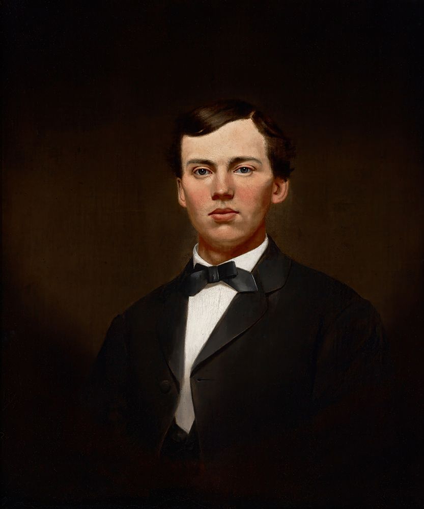 Portrait Of William Gurley Munson 1868 art print by William Merritt Chase for $57.95 CAD