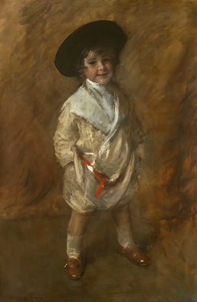 Portrait of Roland Dana Chase 1905 art print by William Merritt Chase for $57.95 CAD