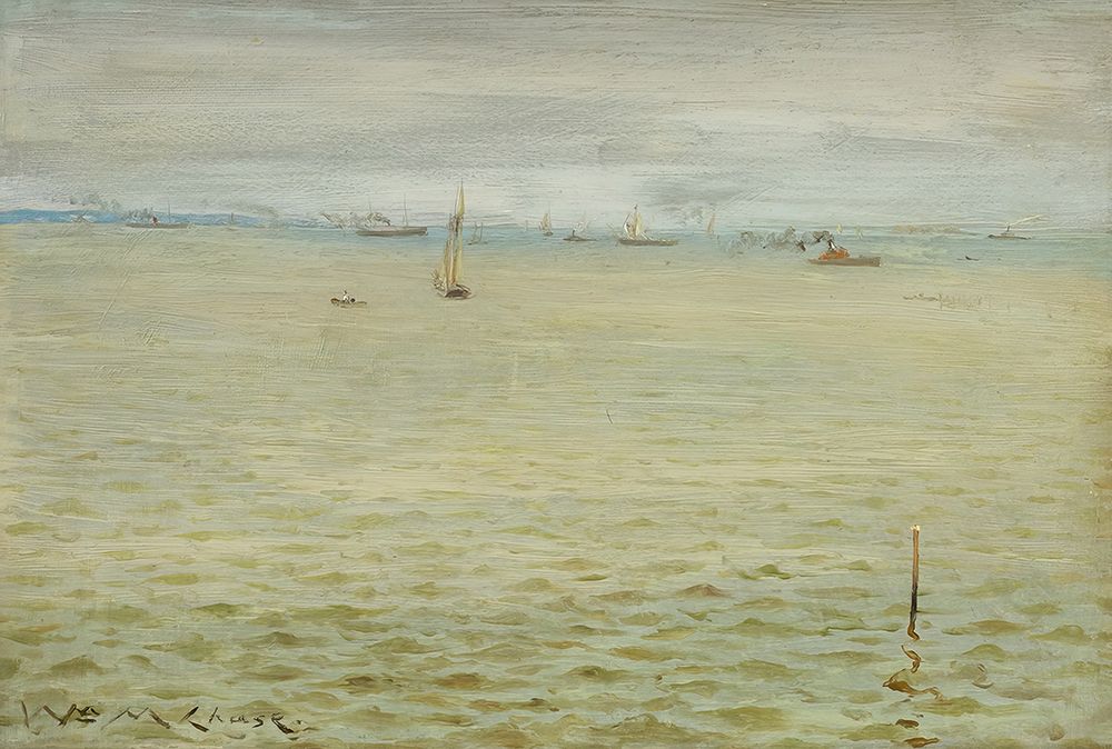 Seascape, Brooklyn 1888 art print by William Merritt Chase for $57.95 CAD