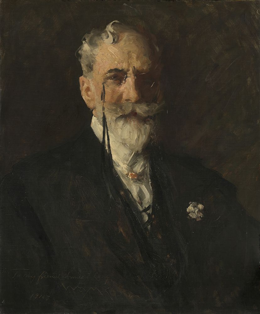 Self-Portrait 1915 art print by William Merritt Chase for $57.95 CAD