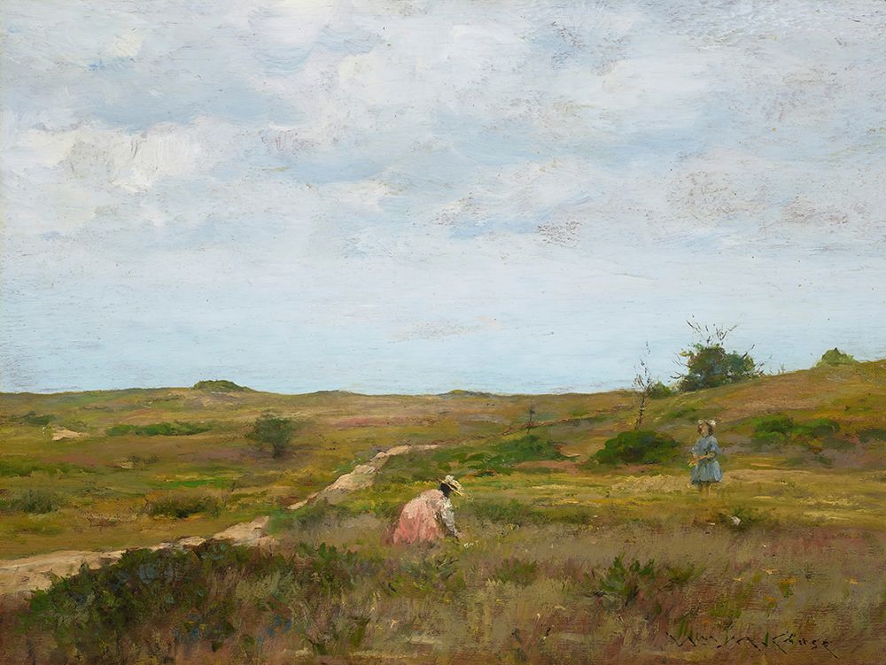 Shinnecock Hills, Long Island 1906 art print by William Merritt Chase for $57.95 CAD