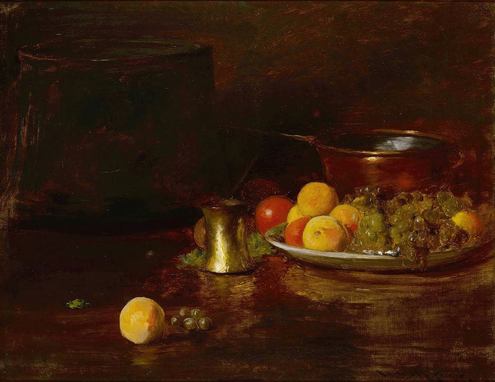 Still Life, Fruit art print by William Merritt Chase for $57.95 CAD