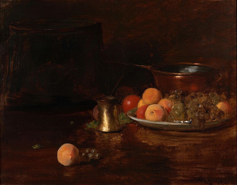 Still Life Fruit art print by William Merritt Chase for $57.95 CAD