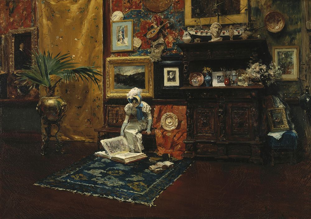 Studio Interior 1882 art print by William Merritt Chase for $57.95 CAD