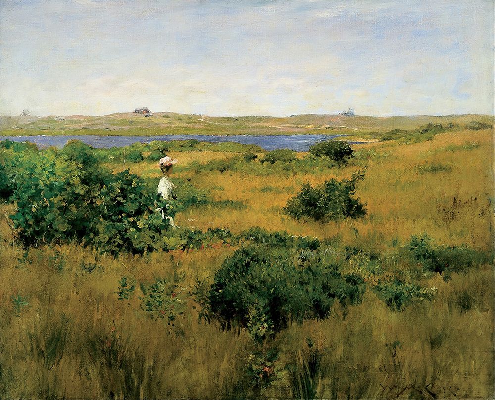 Summer at Shinnecock Hills 1891 art print by William Merritt Chase for $57.95 CAD