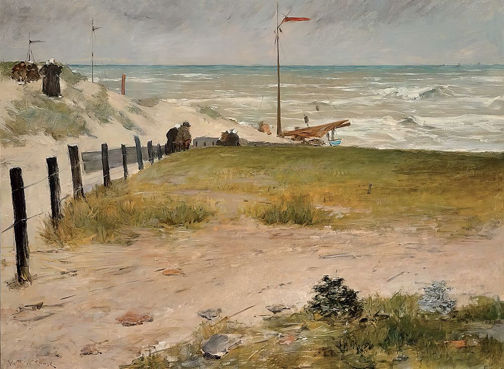 The Coast of Holland 1884 art print by William Merritt Chase for $57.95 CAD