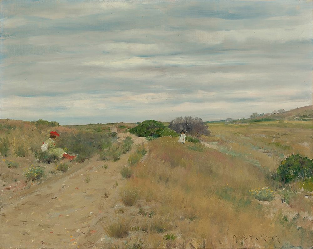 The Old Sand Road art print by William Merritt Chase for $57.95 CAD