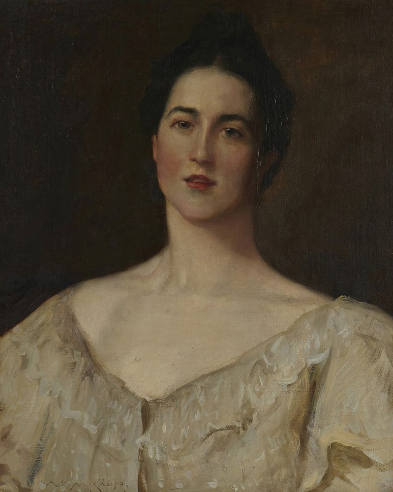 The Stately Model 1898 art print by William Merritt Chase for $57.95 CAD