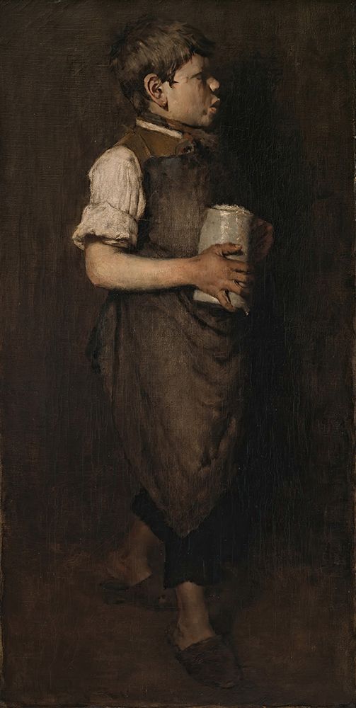 The Whistling Boy 1875 art print by William Merritt Chase for $57.95 CAD