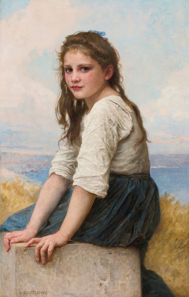 By the Sea 1903 art print by William-Adolphe Bouguereau for $57.95 CAD
