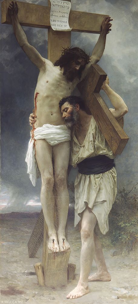Compassion 1897 art print by William-Adolphe Bouguereau for $57.95 CAD