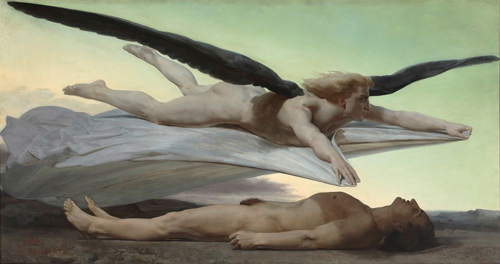 Equality Before Death 1848 art print by William-Adolphe Bouguereau for $57.95 CAD