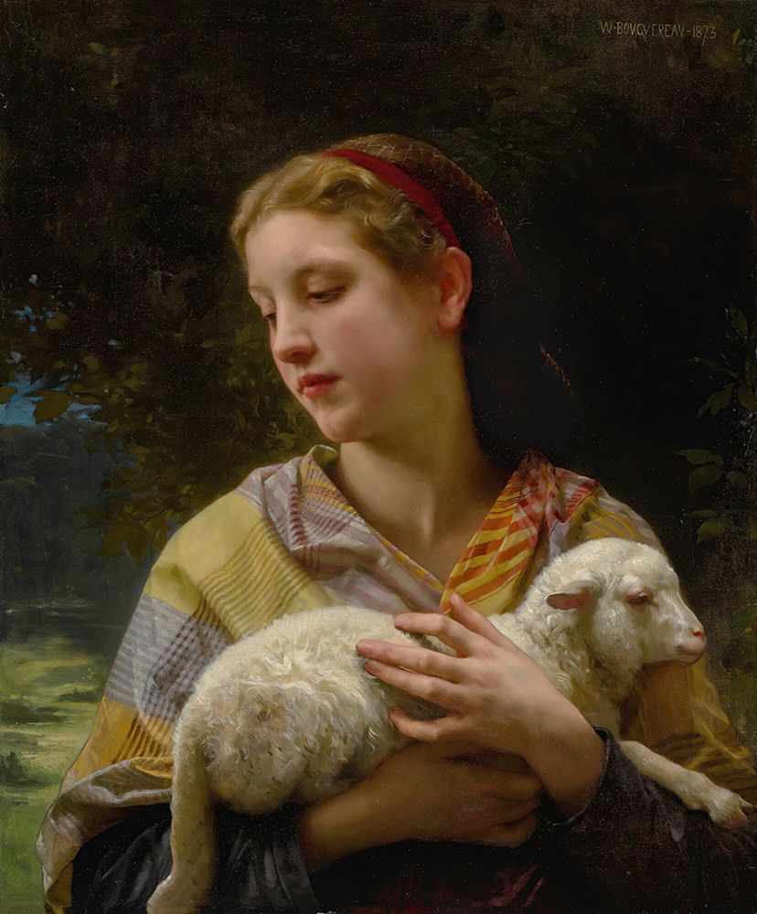 Innocence 1873 art print by William-Adolphe Bouguereau for $57.95 CAD