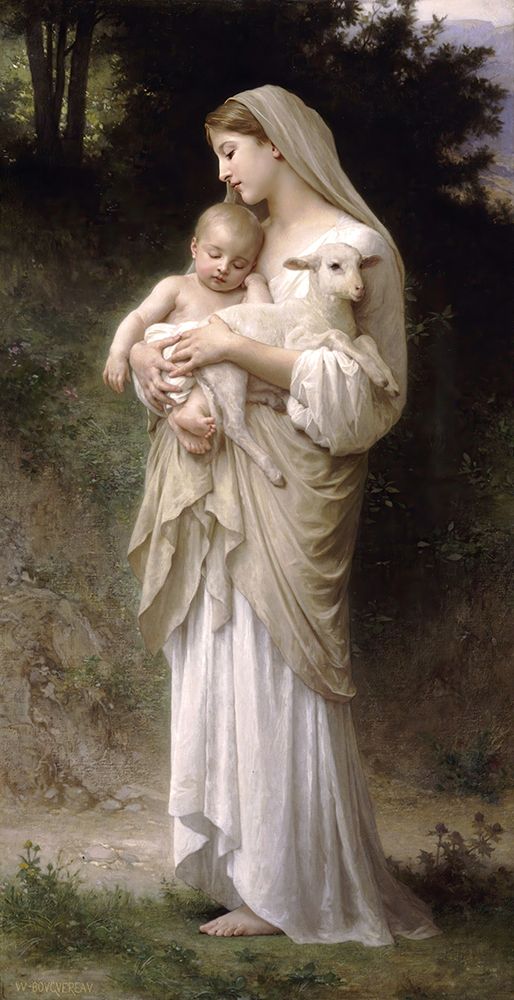 Innocence 1893 art print by William-Adolphe Bouguereau for $57.95 CAD