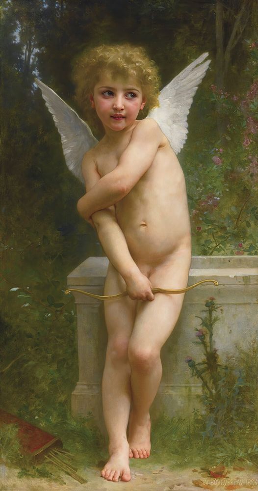 Love Pique 1894 art print by William-Adolphe Bouguereau for $57.95 CAD