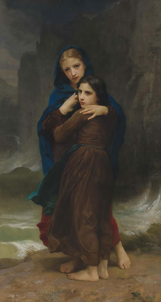 The Storm art print by William-Adolphe Bouguereau for $57.95 CAD
