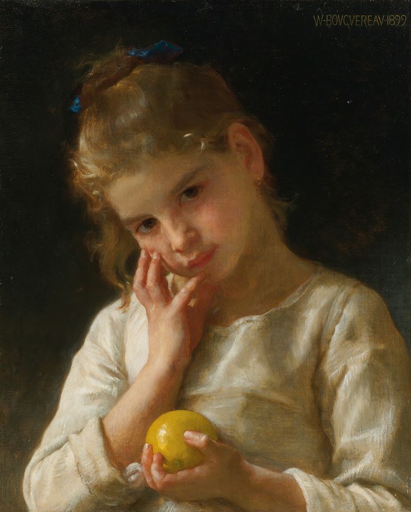 The Lemon 1899 art print by William-Adolphe Bouguereau for $57.95 CAD