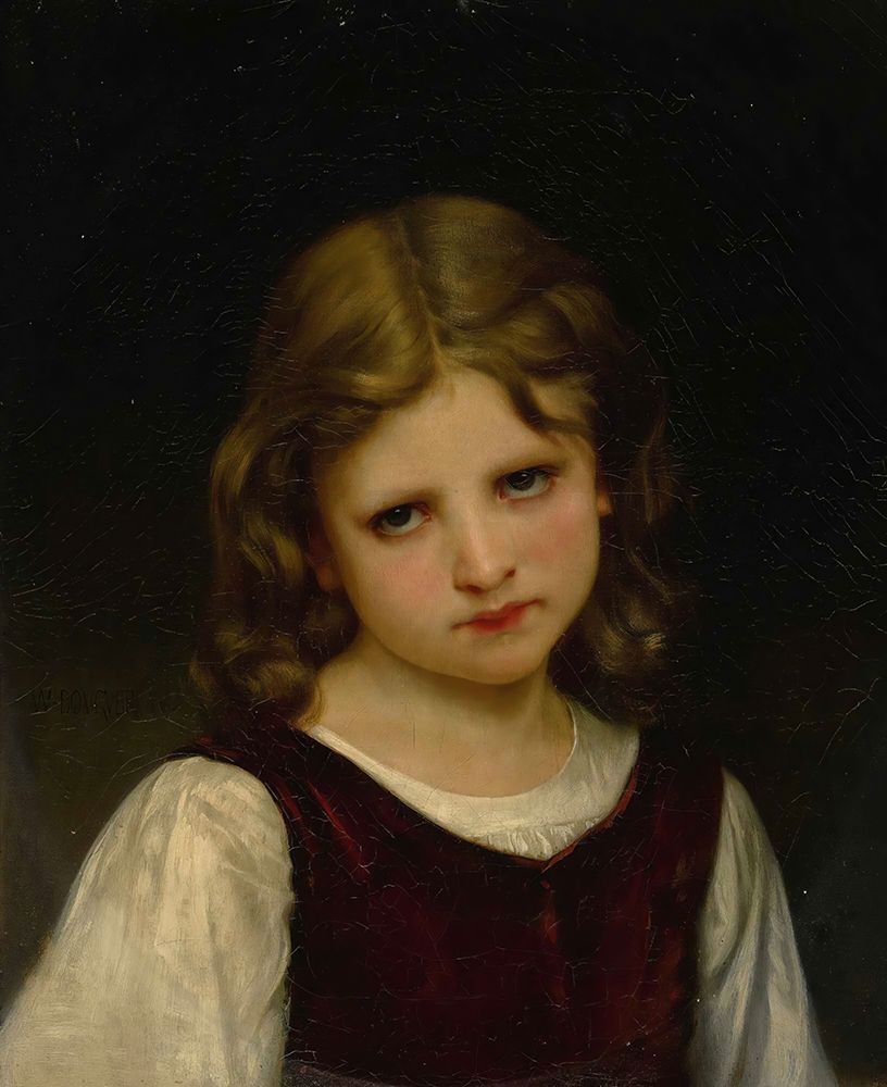 Cute art print by William-Adolphe Bouguereau for $57.95 CAD