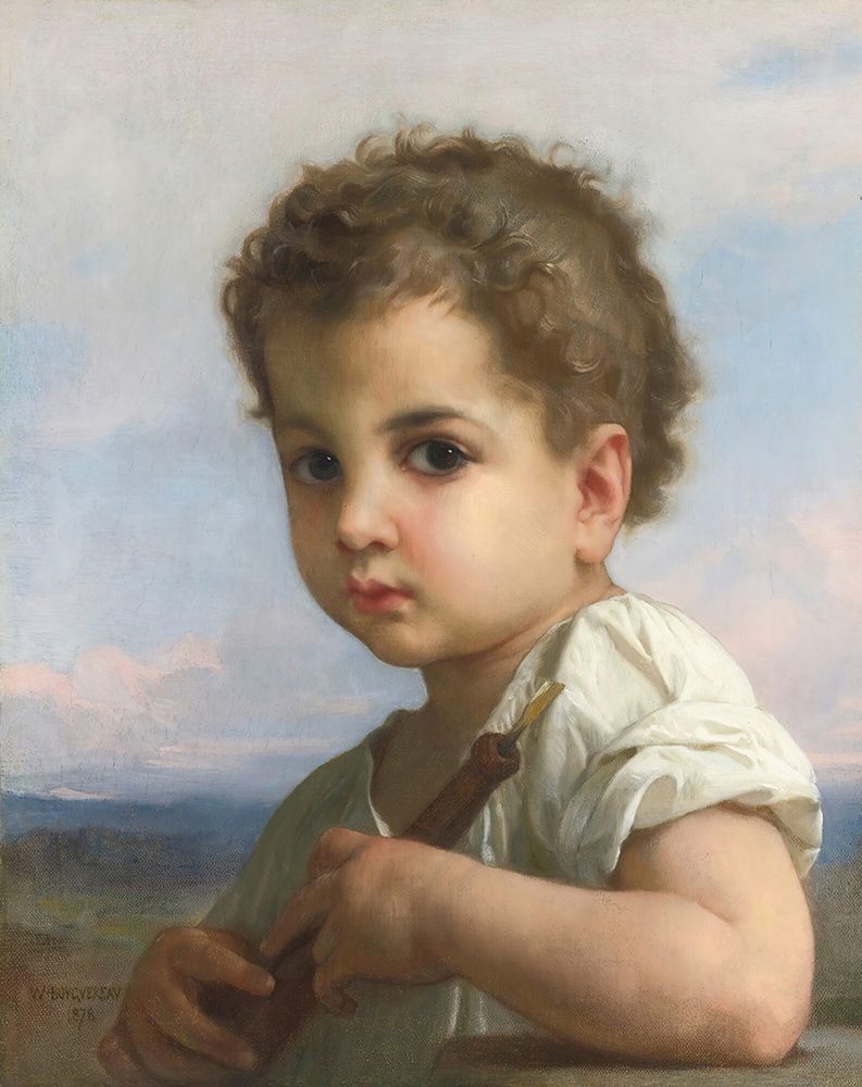 Pied Piper 1878 art print by William-Adolphe Bouguereau for $57.95 CAD