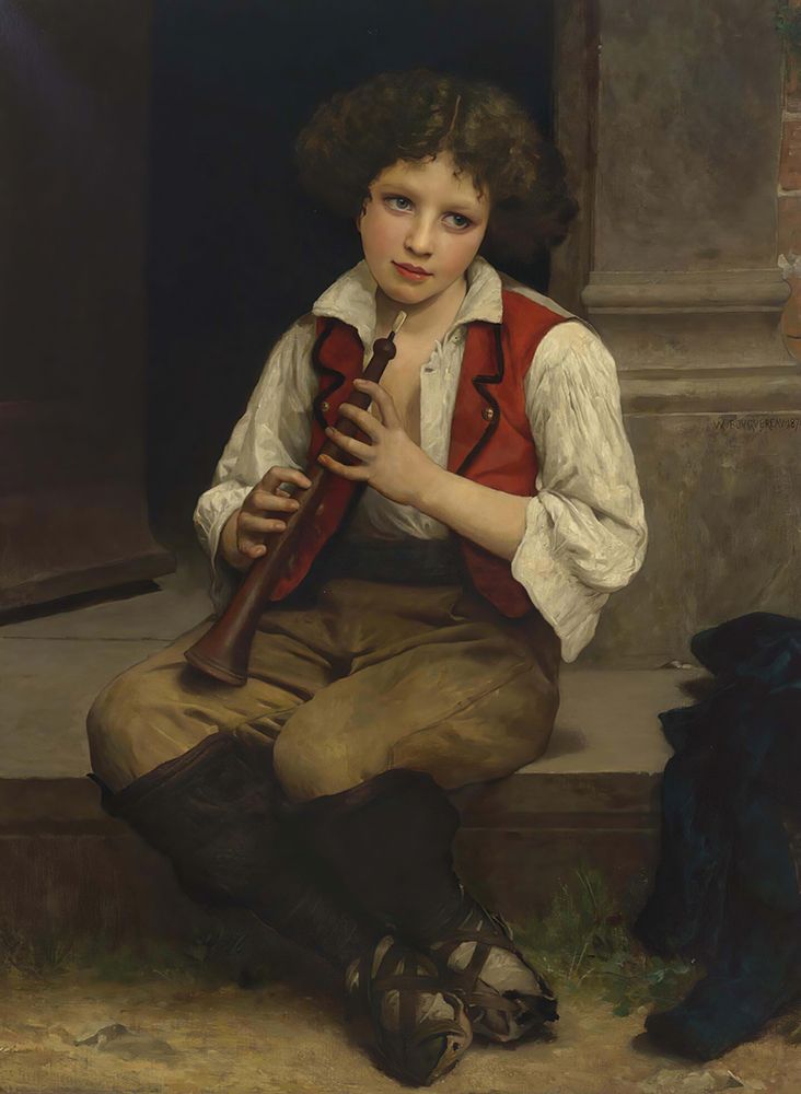 Piper 1874 art print by William-Adolphe Bouguereau for $57.95 CAD
