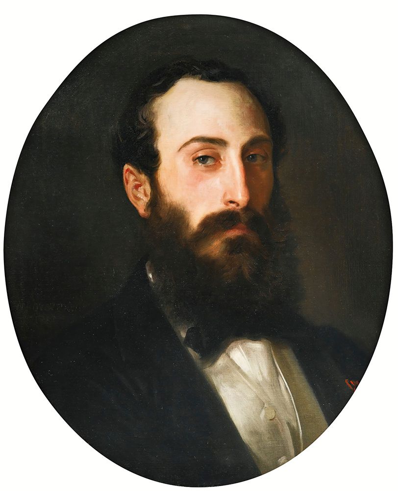 Portrait of Fernand Bartholoni art print by William-Adolphe Bouguereau for $57.95 CAD