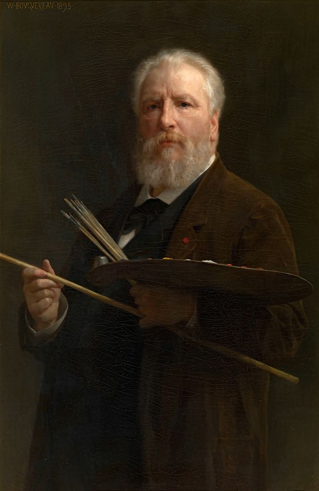 Self Portrait 1895 art print by William-Adolphe Bouguereau for $57.95 CAD