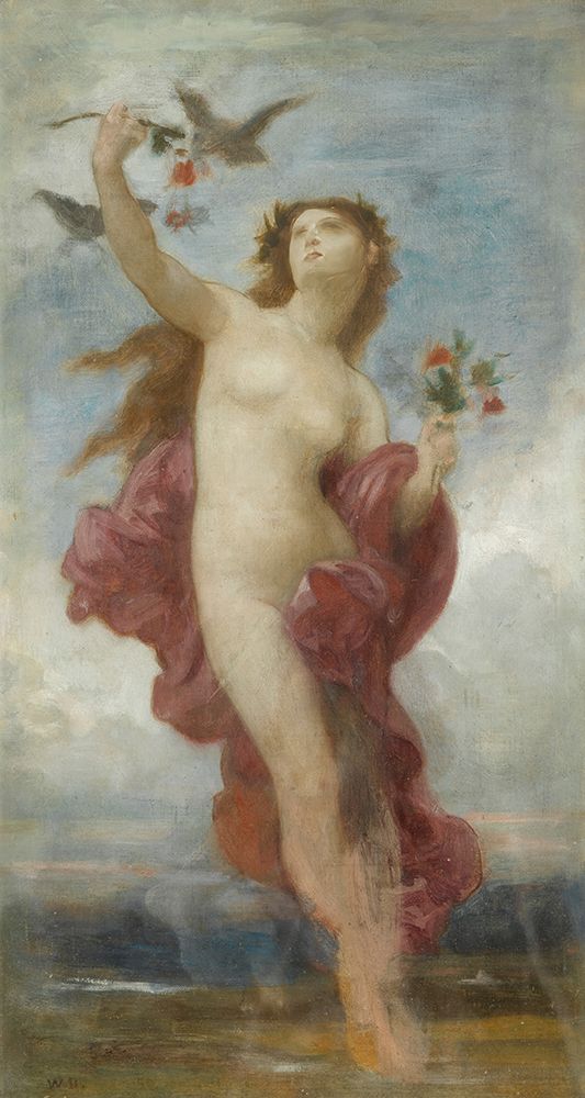 Study for le Jour art print by William-Adolphe Bouguereau for $57.95 CAD