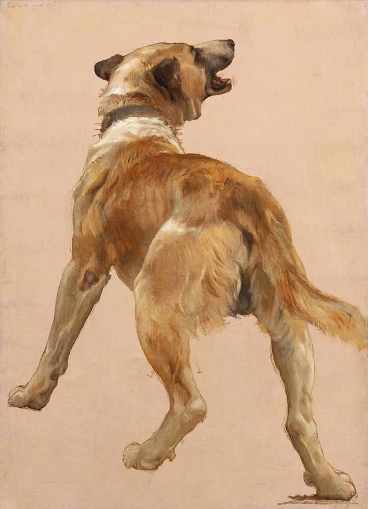 Study of the Dog for Man and its Guide art print by William-Adolphe Bouguereau for $57.95 CAD